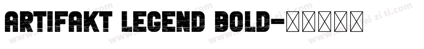 Artifakt Legend Bold字体转换